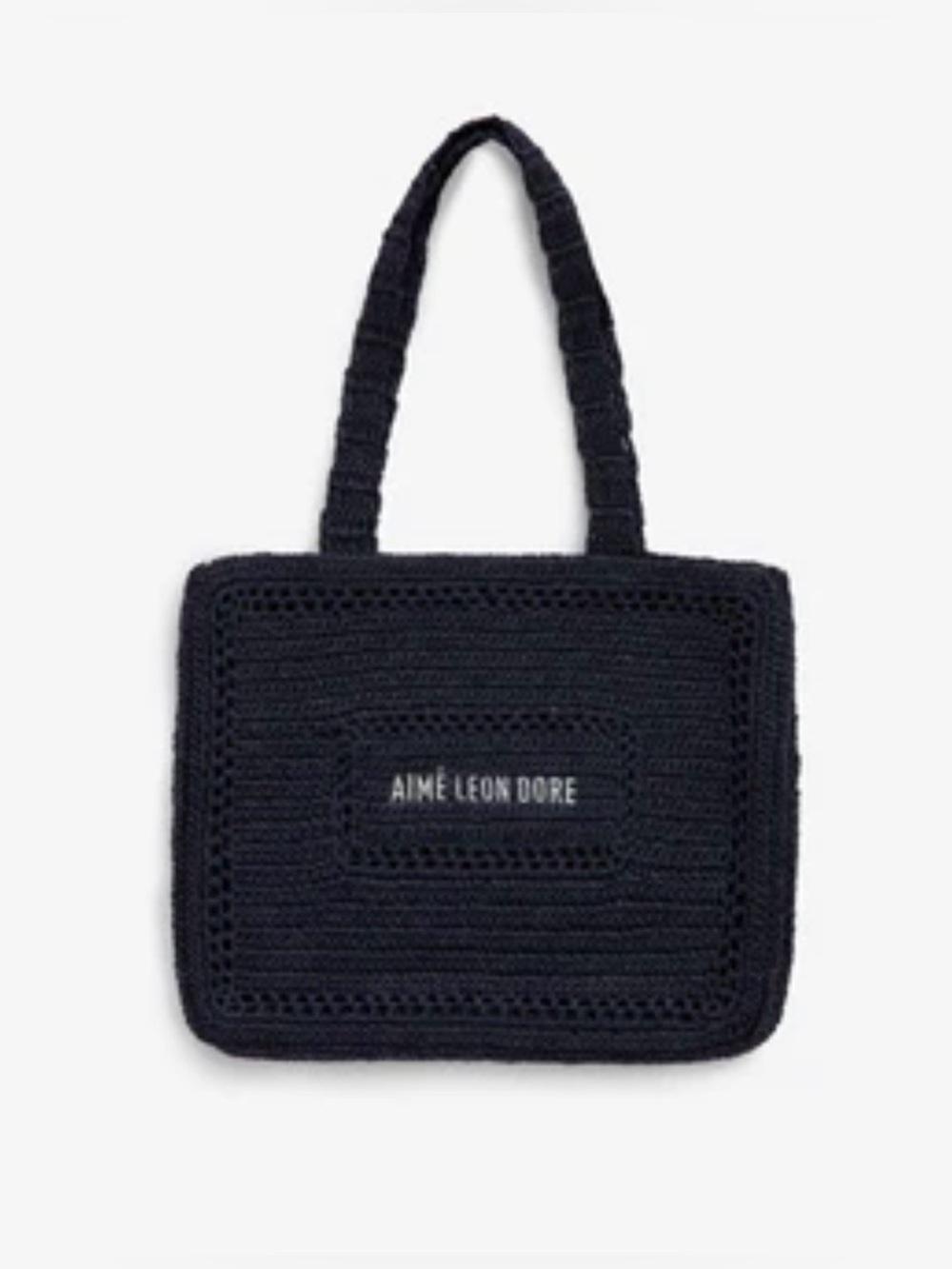 Aime Leon Dore Crochet Tote Bag